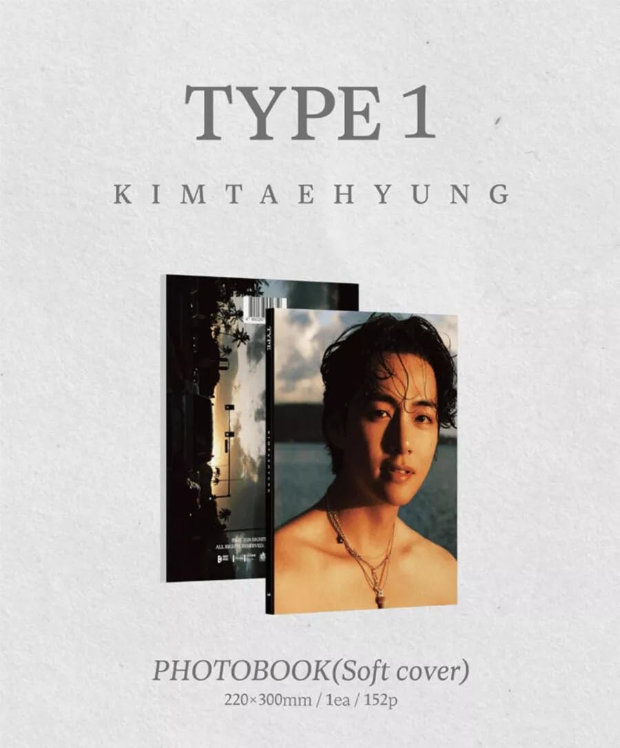 Amazon.com: BTS V TYPE 1 (Magazine Ver.. + Gift Card) K-POP SEALED